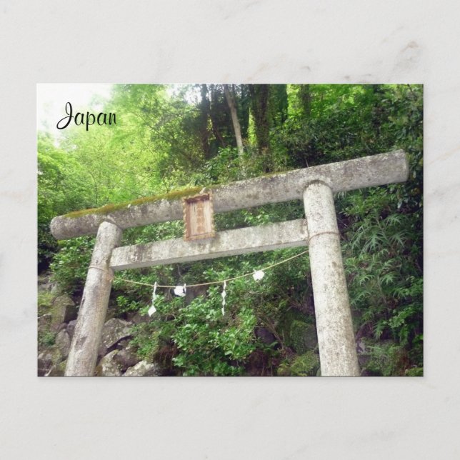 hakone trätorii vykort (Framsida)