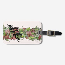 Haku Lei Aloha Hawaii Bagagetiketter