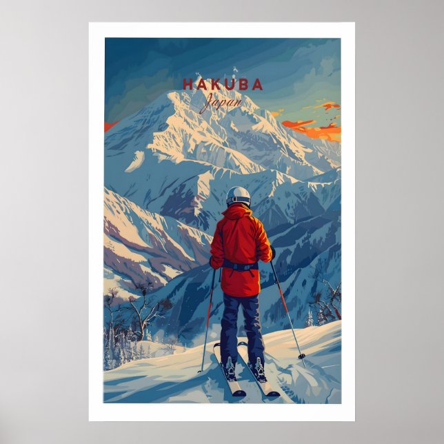 Hakuba Ski Poster 1 (Framsidan)