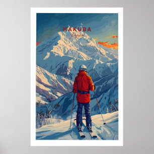 Hakuba skidposter 1 poster