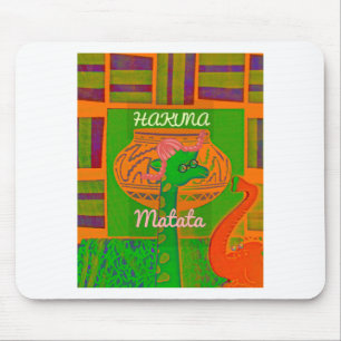 Hakuna Giraffe Art Print Musmatta