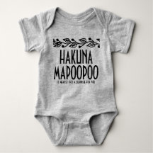 Hakuna Mapoo Baby Onsie