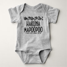 Hakuna Mapoopoo Baby Ensie