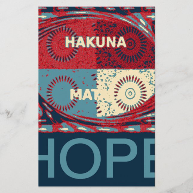 Hakuna matata (Framsida)