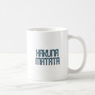 Hakuna Matata 3D Art Skriv ut Kaffemugg