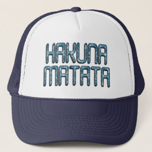 Hakuna Matata 3D Art Skriv ut Keps
