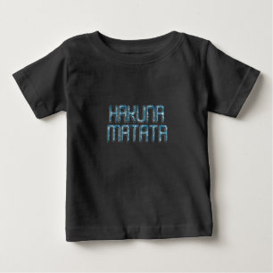 Hakuna Matata 3D Art Skriv ut T-shirt