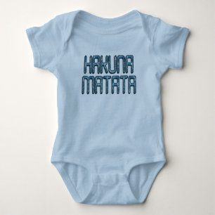 Hakuna Matata 3D Konsttryck T-shirt