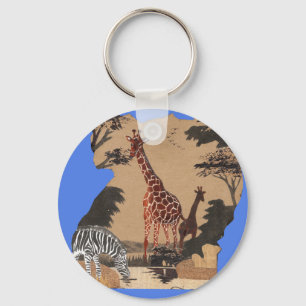 Hakuna Matata African Animals Pride lands.png Nyckelring