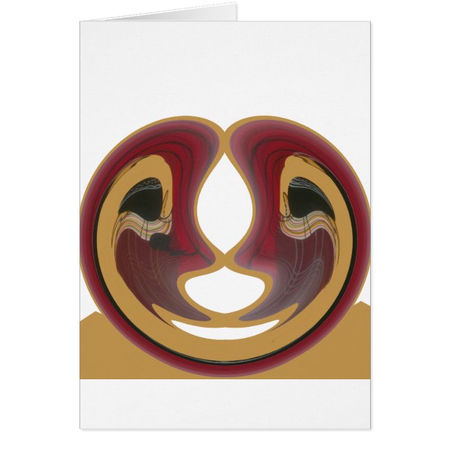 Hakuna Matata African Tratidional Tribe Image.png Hälsningskort (Framsidan)