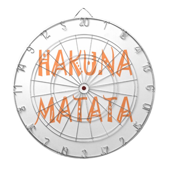 Hakuna Matata - African Tribal Text Art Piltavla (Framsidan)