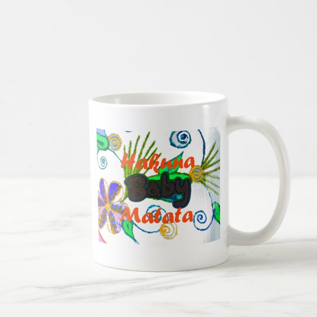 Hakuna Matata Baby.png Kaffemugg (Höger)