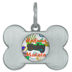 Hakuna Matata Baby.png Namnbricka Husdjur