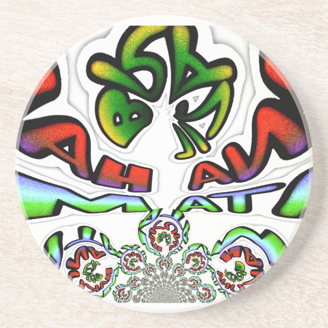 Hakuna Matata Brasilien Gift Underlägg (Framsidan)