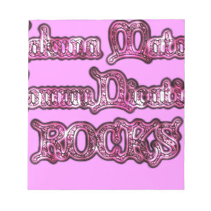 Hakuna Matata Communication STEN Art Print Anteckningsblock