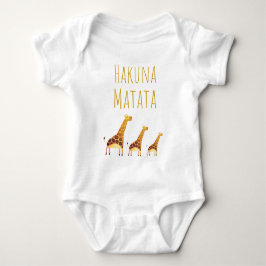 Hakuna Matata Cute Giraffes T Shirt