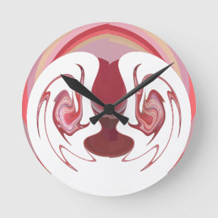Hakuna matata-design rund klocka