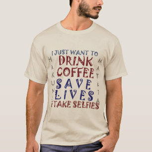 Hakuna Matata Drink Coffee Spara Lives Tröja