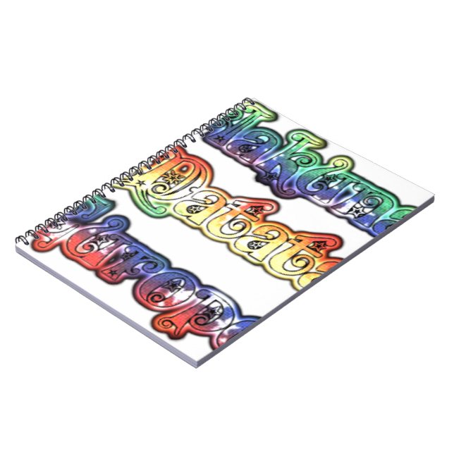 Hakuna Matata Europe Art Print/Graphic Anteckningsbok Med Spiral (Vänstra Sidan)