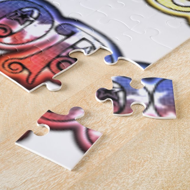 Hakuna Matata Europe Art Print/Graphic Pussel (Sidan)