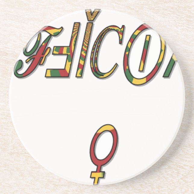 Hakuna Matata Female Officiell Gifts.png Underlägg Sandsten (Framsidan)