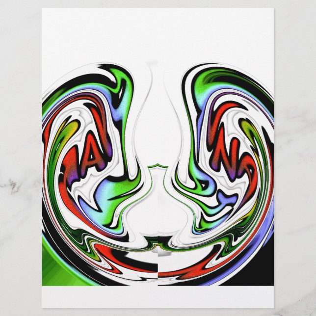 Hakuna Matata Funny Fish gift färg (Framsida)