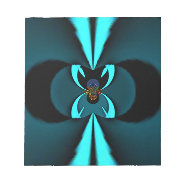 Hakuna Matata Gifts Blue Shield Anteckningsblock (Framsida)