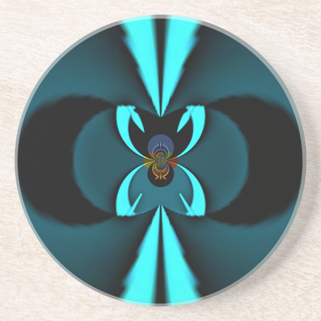 Hakuna Matata Gifts Blue Shield Underlägg (Framsidan)
