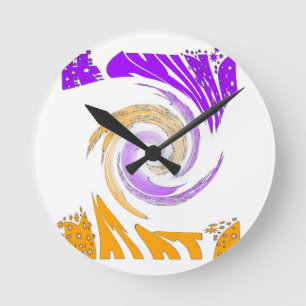 Hakuna Matata Gifts stjärnor.png Rund Klocka