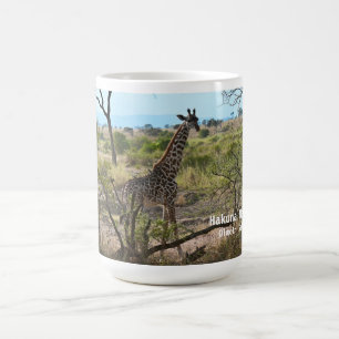 Hakuna Matata Giraffe Mugg