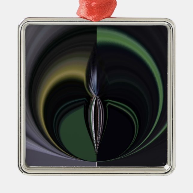 Hakuna Matata Girly presenterar Aurora Silver Lini Julgransprydnad Metall (Framsidan)