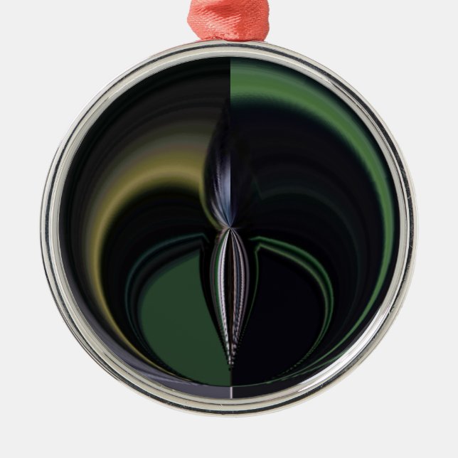 Hakuna Matata Girly presenterar Aurora Silver Lini Julgransprydnad Metall (Framsidan)