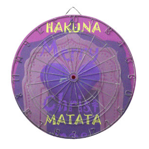Hakuna Matata God jul Kärlek Design.jpg Darttavla