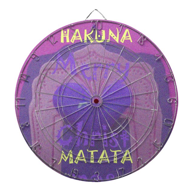 Hakuna Matata God jul Kärlek Design.jpg Darttavla (Framsidan)