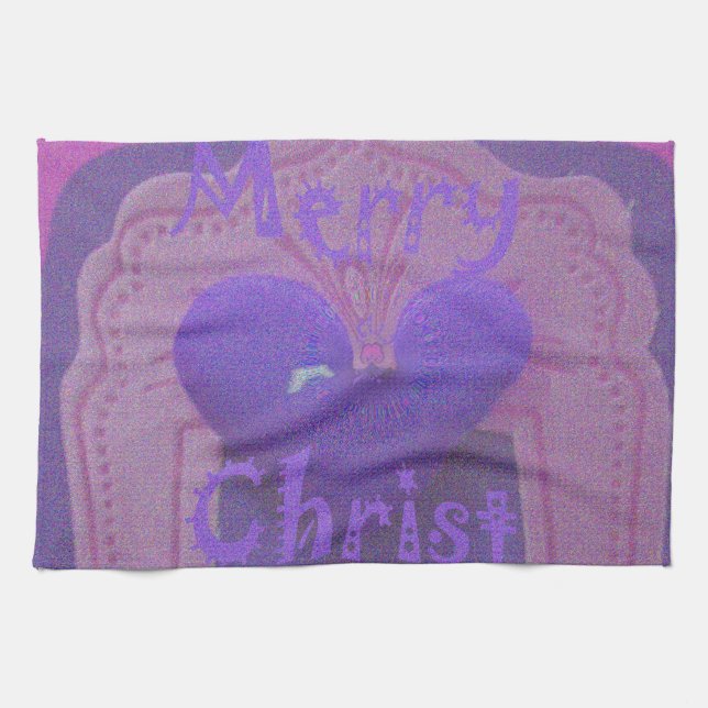 Hakuna Matata God jul Kärlek Design.jpg Kökshandduk (Horisontell)