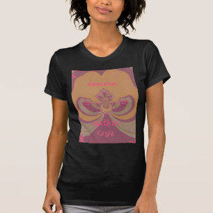 Hakuna Matata God jul vackra hjärtan T Shirt