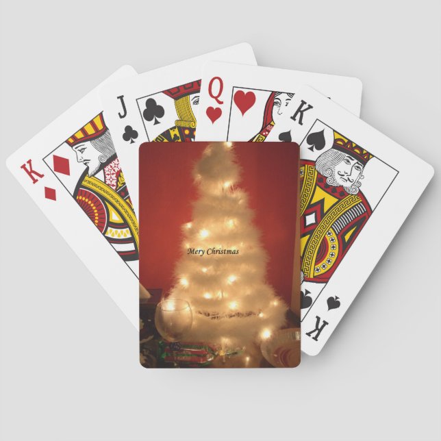 Hakuna Matata God Jul vit Casinokort (Baksidan)