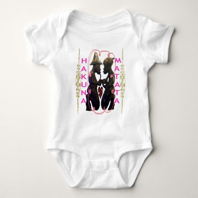 Hakuna Matata Hakunamatata Tee Shirt (Framsida)