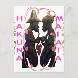 Hakuna Matata Hakunamatata Vykort