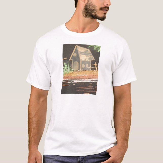Hakuna Matata Home Sweet Home inspiration, citat.j Tee Shirt (Framsida)