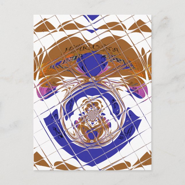 Hakuna Matata I kärlek Etiopien Färg design.png Vykort (Framsida)