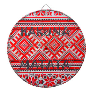 Hakuna Matata - Inga bekymmer Swahili Art Collecti Darttavla