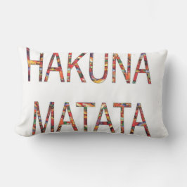 Hakuna Matata Inget Problem Lumbarkudde