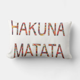Hakuna Matata Inget Problem Lumbarkudde