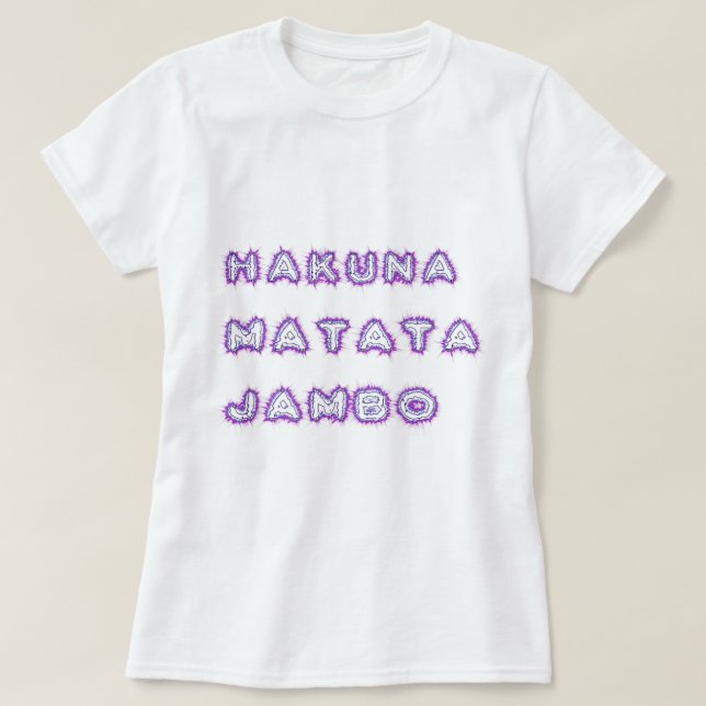 HAKUNA MATATA JAMBO TEE (Design framsida)