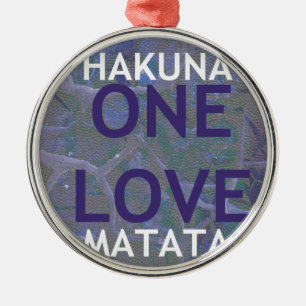 HAKUNA MATATA JULGRANSPRYDNAD METALL