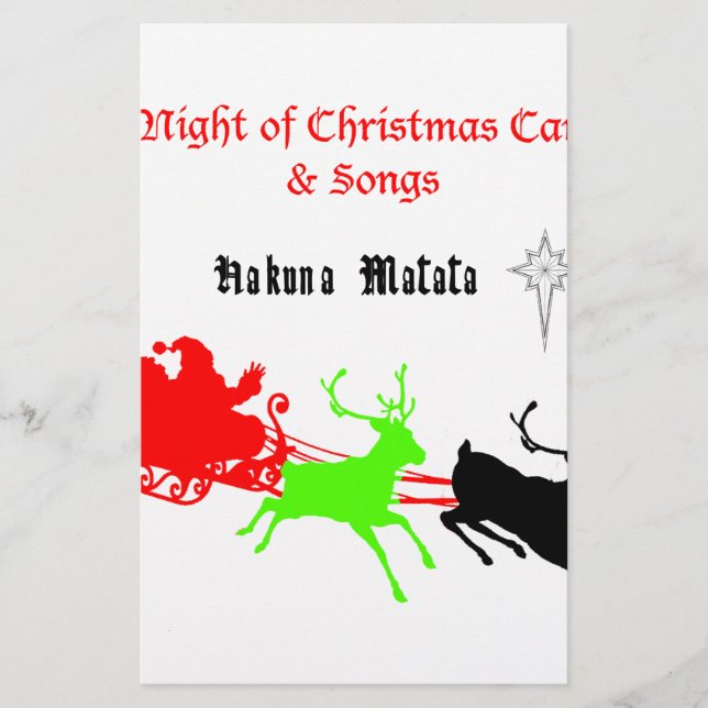Hakuna Matata Julklappar med julsång.png (Framsida)