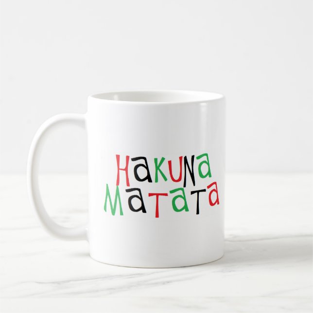 Hakuna matata kaffemugg (Vänster)