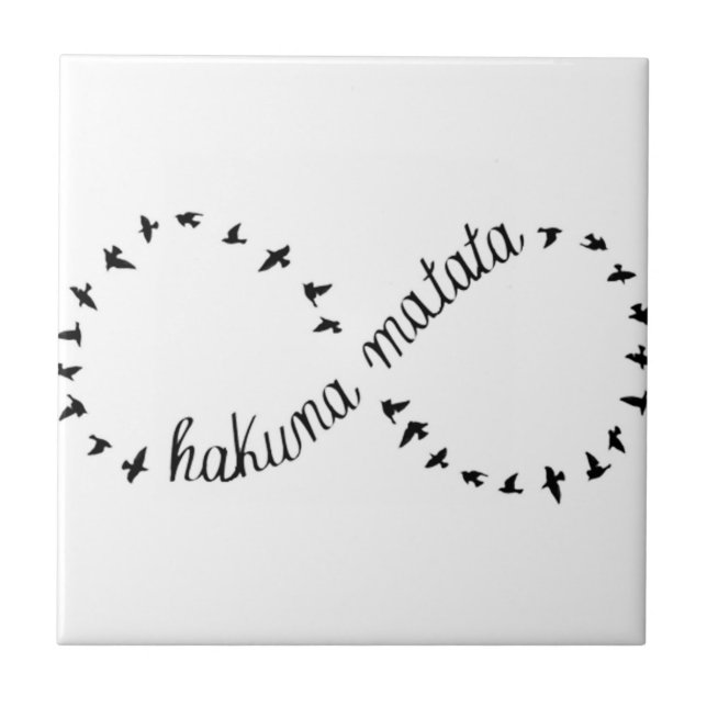 Hakuna Matata Kakelplatta (Framsidan)