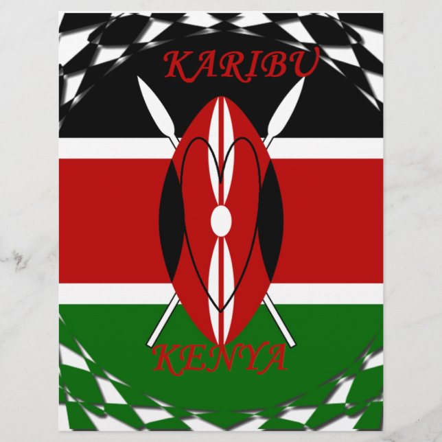 Hakuna matata Karaibu Kenya (Framsida)